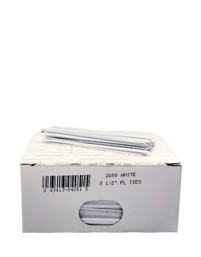 Bag Ties, Plastic, 3.5", 2000 Count, Food Storage - Country Life Natural Foods
