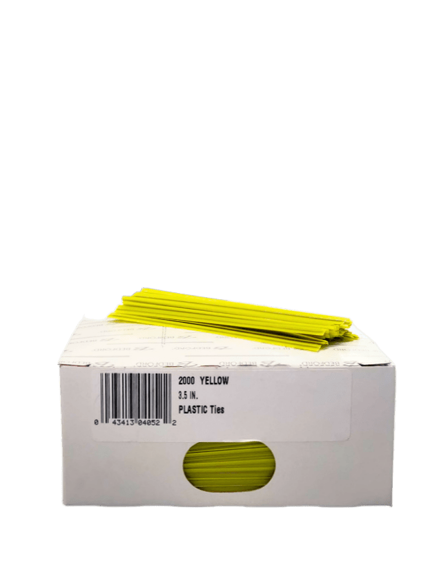 Bag Ties, Plastic, 3.5", 2000 Count, Food Storage - Country Life Natural Foods