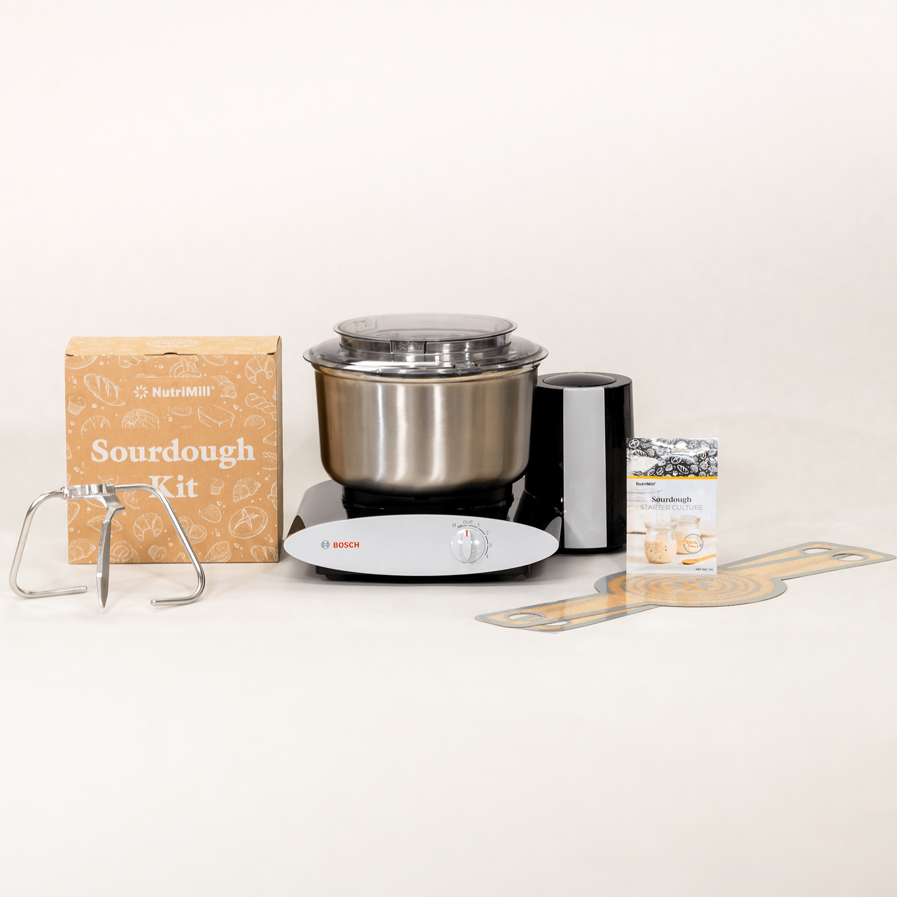 Black Universal Plus - Sourdough Bundle, Kitchen Mixer - Country Life Natural Foods
