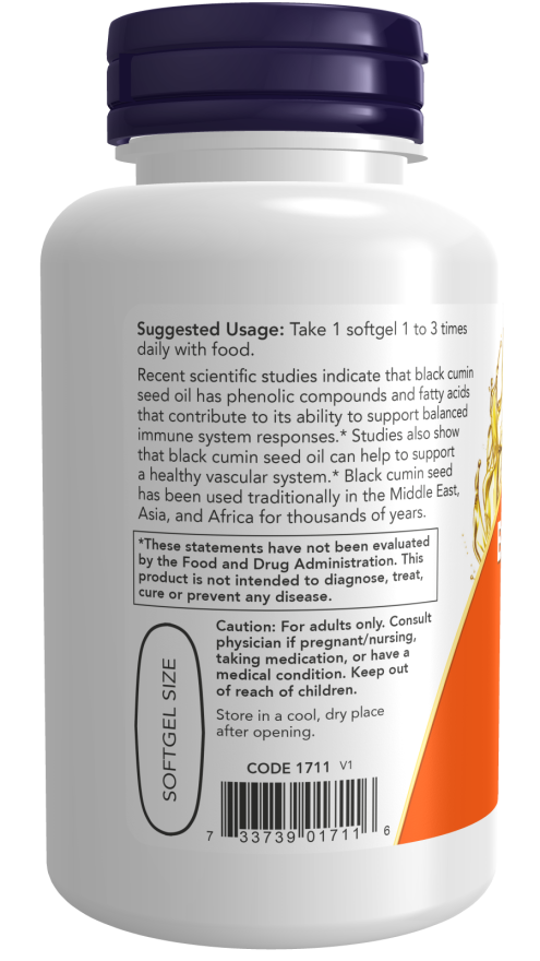 
                  
                    Black Cumin Seed Oil 1,000mg
                  
                