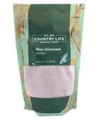 Cornmeal, Blue, Organic, Grains - Country Life Natural Foods
