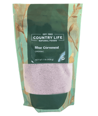 Cornmeal, Blue, Organic - Country Life Natural Foods