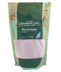 Cornmeal, Blue, Organic - Country Life Natural Foods