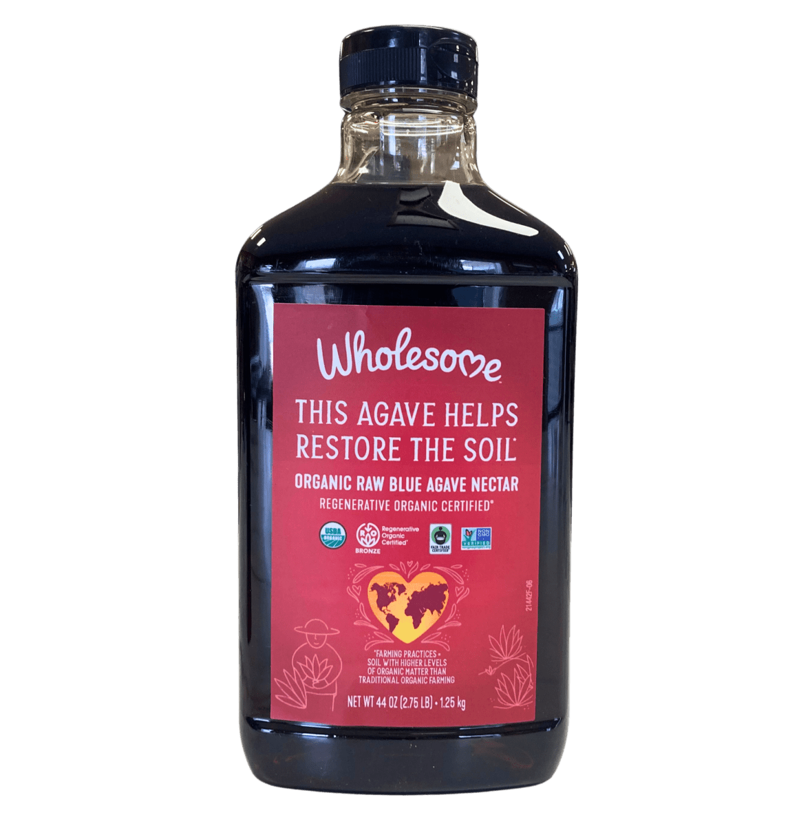 Blue Agave Nectar, Raw, Regenerative Organic, Wholesome - Country Life Natural Foods