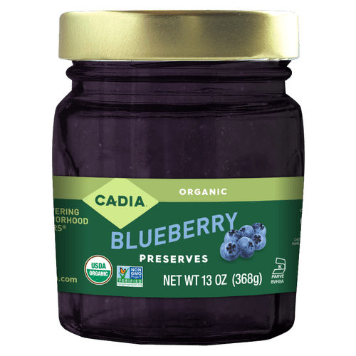 Blueberry Preserves, Organic, Cadia - Country Life Natural Foods