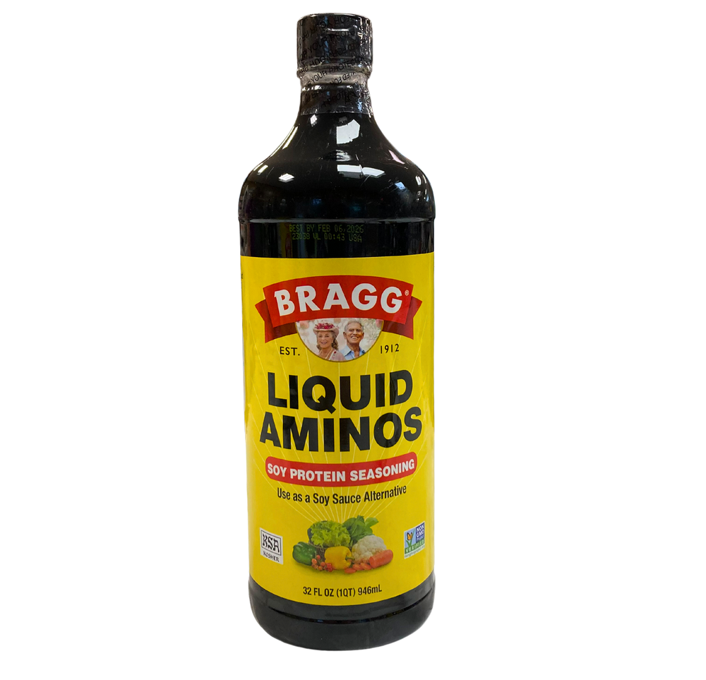 Bragg Gluten-Free Liquid Aminos Soy Protein Seasoning, 16 fl oz 