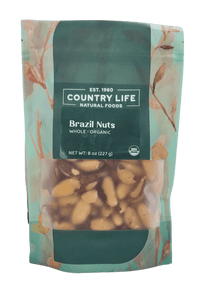 Brazil Nuts, Whole, Organic - Country Life Natural Foods