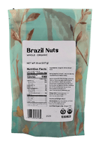 Brazil Nuts, Whole, Organic, Nuts - Country Life Natural Foods