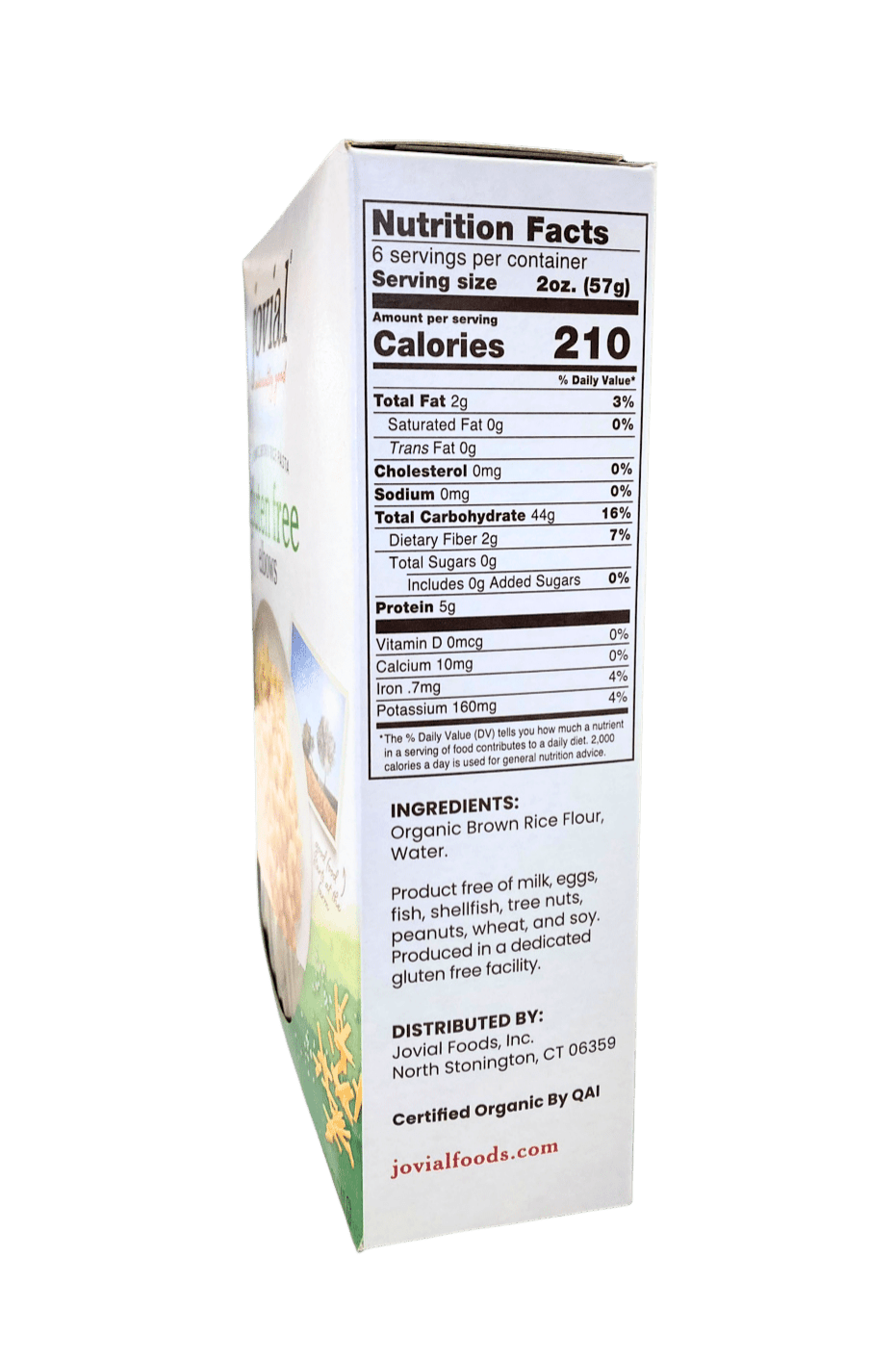 
                  
                    Elbows, Brown Rice, Organic, Jovial, Gluten-Free - Country Life Natural Foods
                  
                