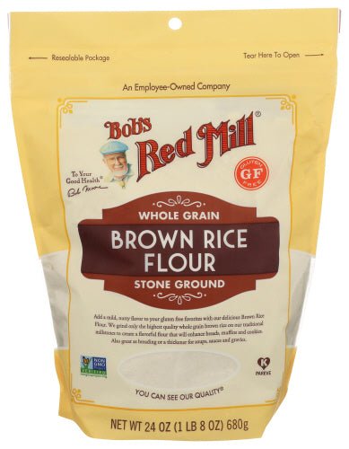 Brown Rice Flour, 24 oz, Bob's Red Mill - Country Life Natural Foods