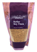 Soy Fines, Non-GMO, Butler, Meat Substitutes - Country Life Natural Foods