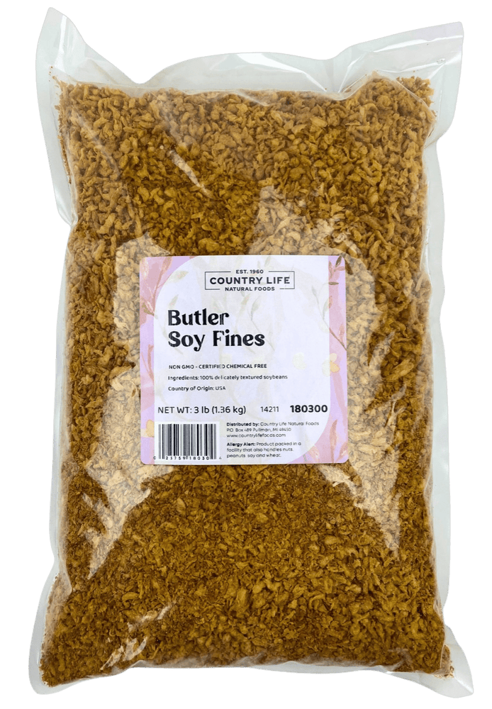 
                  
                    Soy Fines, Non - GMO, Butler - Country Life Natural Foods
                  
                