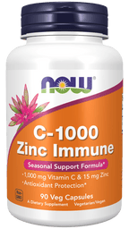 C-1,000 Zinc Immune, Vitamins & Supplements - Country Life Natural Foods