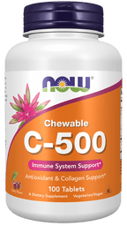 C-500 Chewable Cherry-Berry, Vitamins & Supplements - Country Life Natural Foods