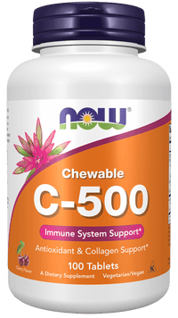 C - 500 Chewable Cherry - Berry - Country Life Natural Foods