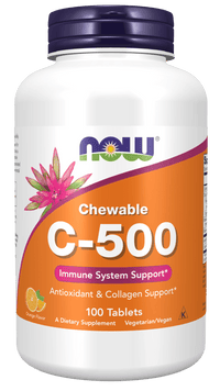 C - 500 Chewable Orange - Country Life Natural Foods