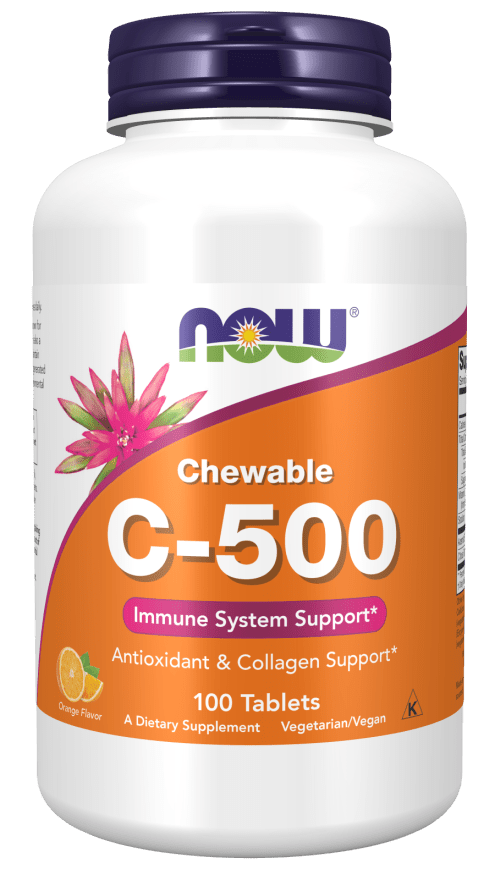 C-500 Chewable Orange, Vitamins & Supplements - Country Life Natural Foods