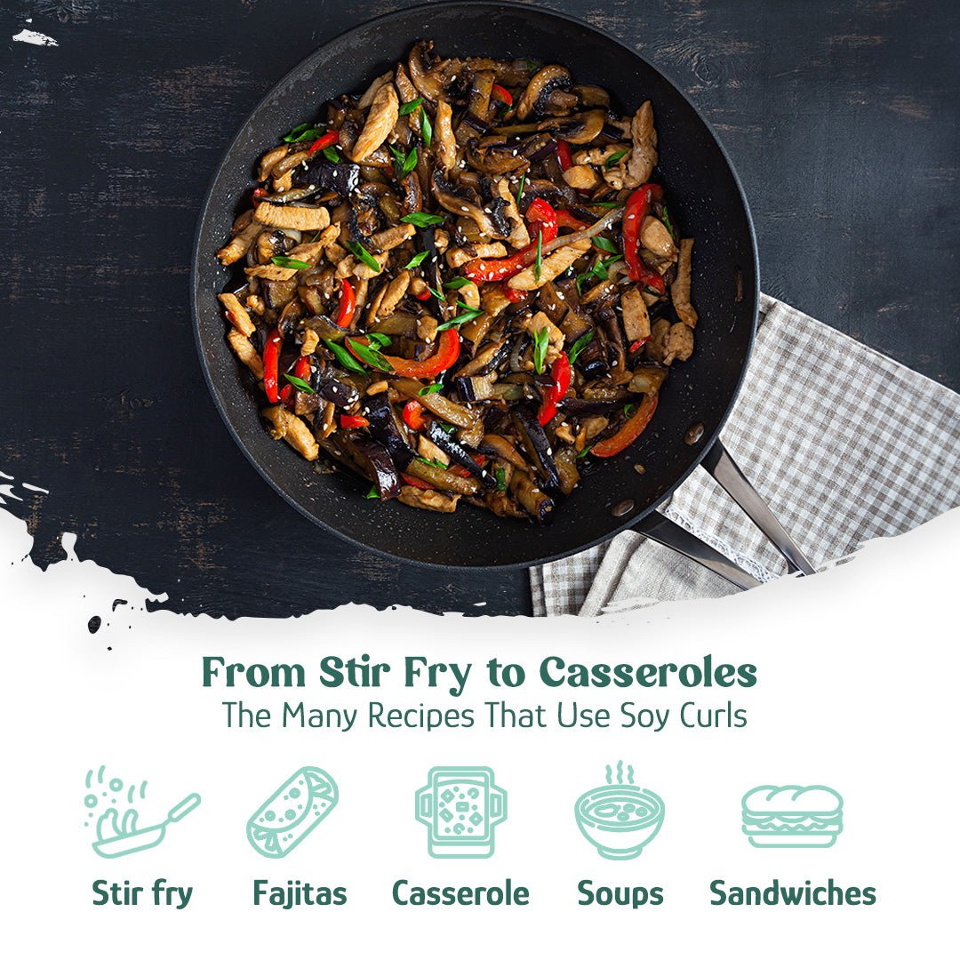 Soy Curls, Non-GMO - Country Life Natural Foods