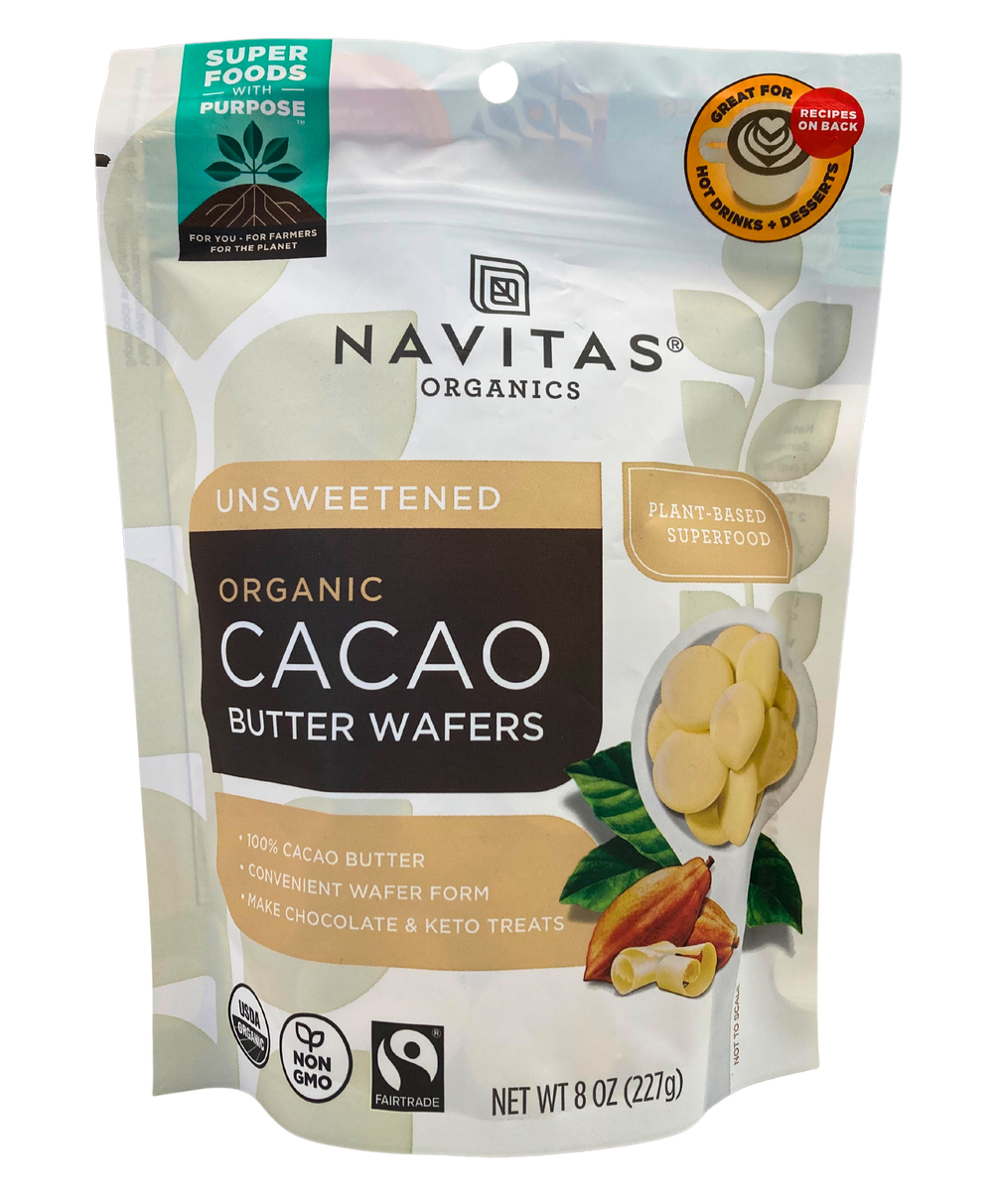 Cacao Butter Wafers, Organic