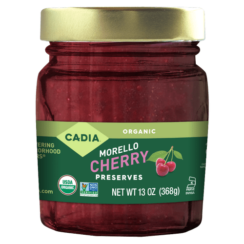 Cherry Preserves, Morello, Organic, Cadia, Jams Jellies & Preserves - Country Life Natural Foods