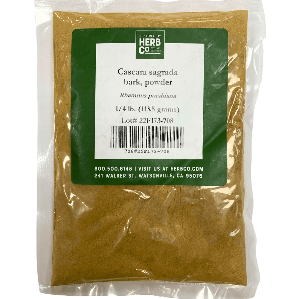 Cascara Sagrada Bark Powder - Country Life Natural Foods