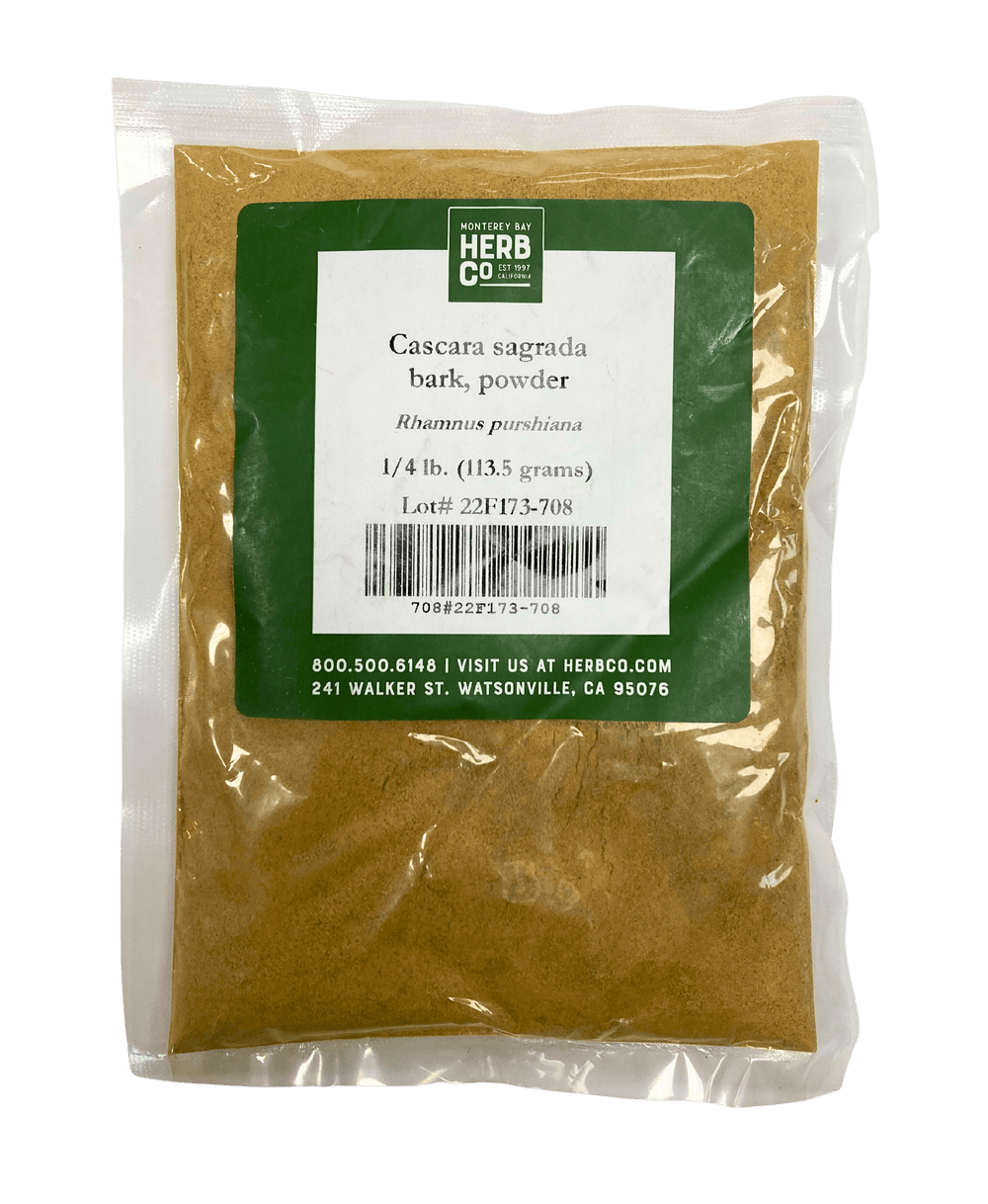 Cascara Sagrada Bark Powder - Country Life Natural Foods