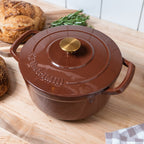 Enameled Cast Iron Dutch Oven, Kitchen Accessory - Country Life Natural Foods