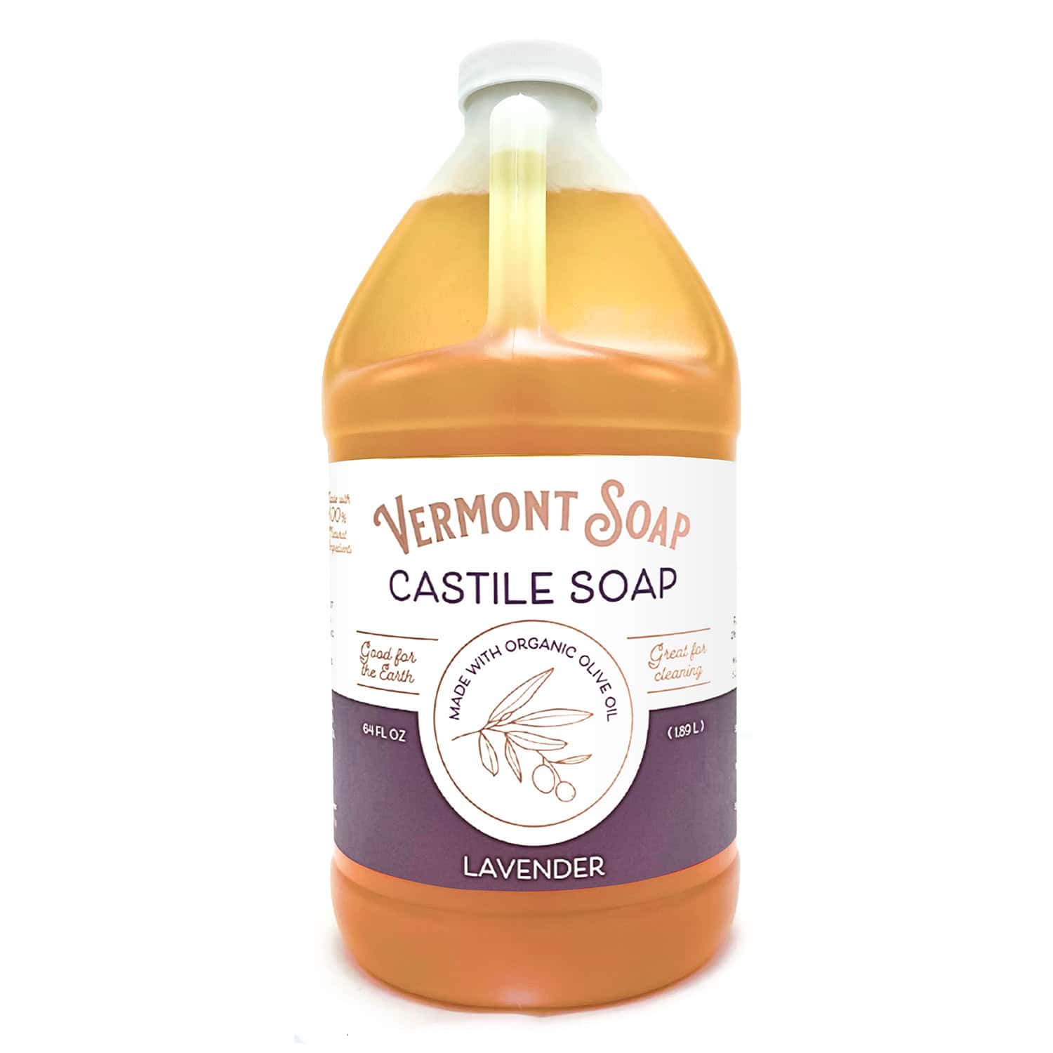 Castile Soap, Liquid, Vermont Soap, Soaps - Country Life Natural Foods