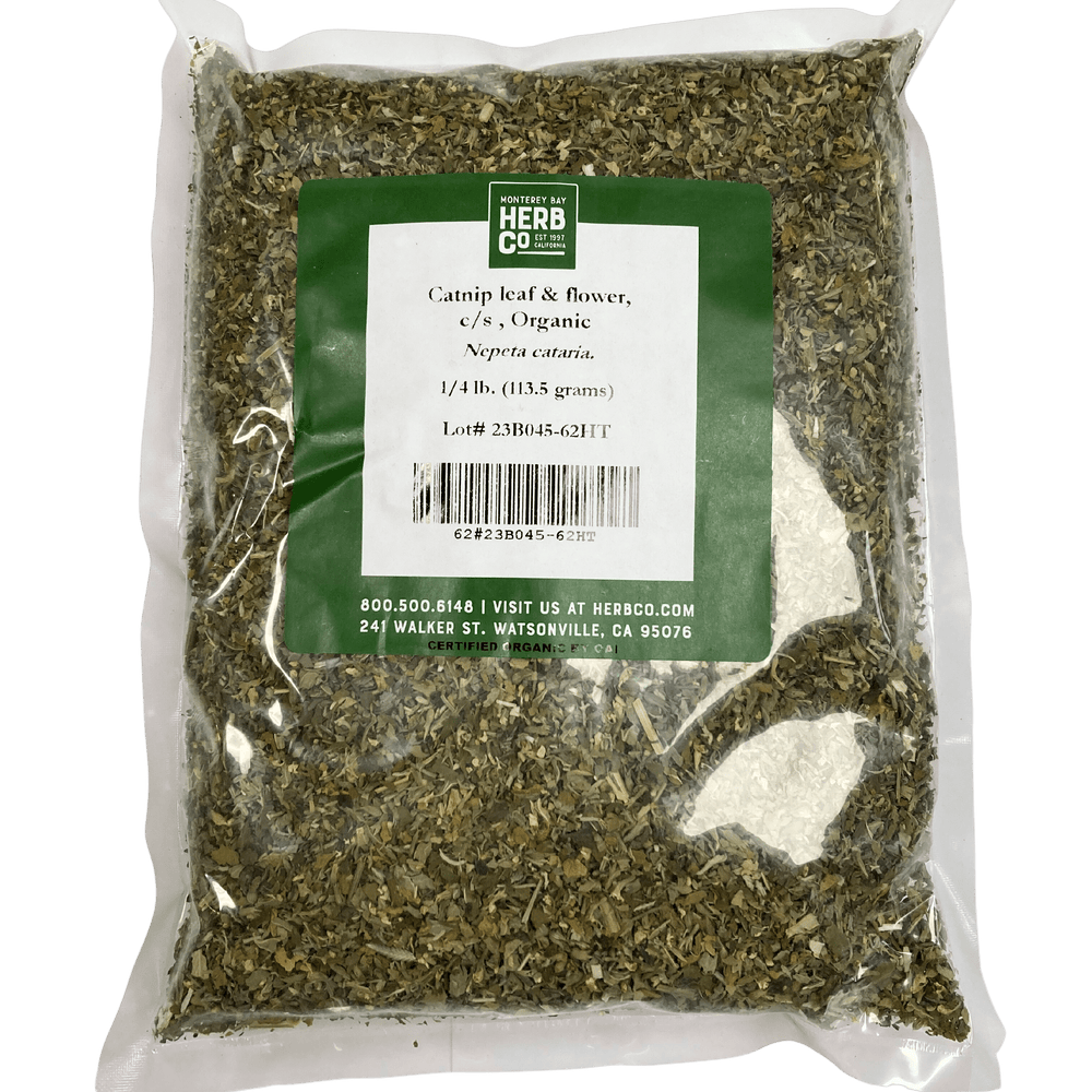 Catnip Leaf and Flower, Organic, Cut, Sifted - Country Life Natural Foods
