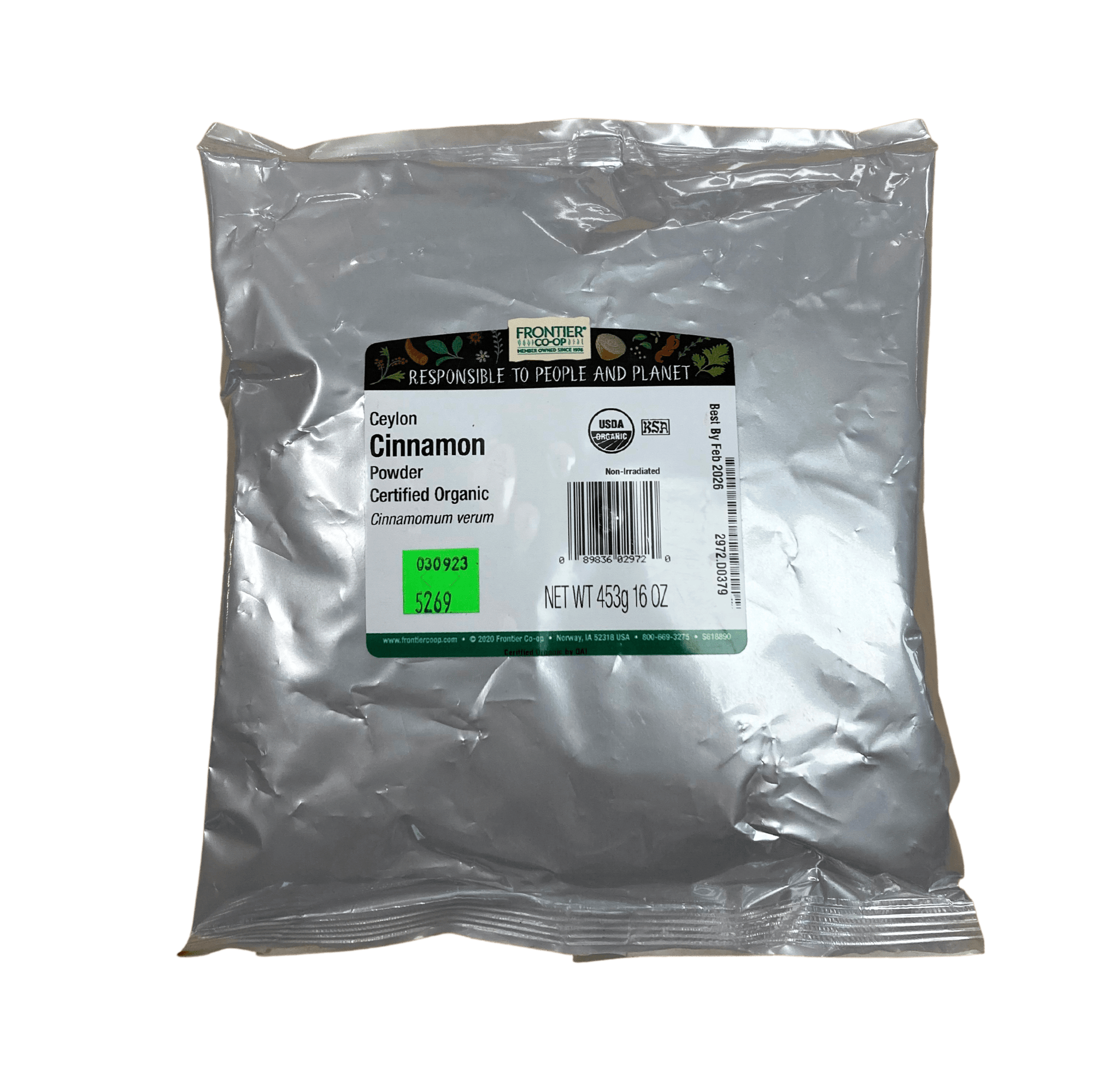 
                  
                    Cinnamon Powder, Ceylon, Organic - Country Life Natural Foods
                  
                