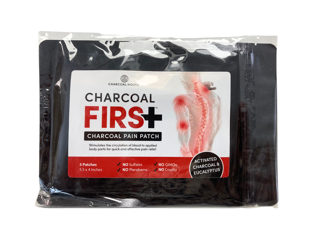 Charcoal Pain Patches Eucalyptus - 5 Pack - Country Life Natural Foods