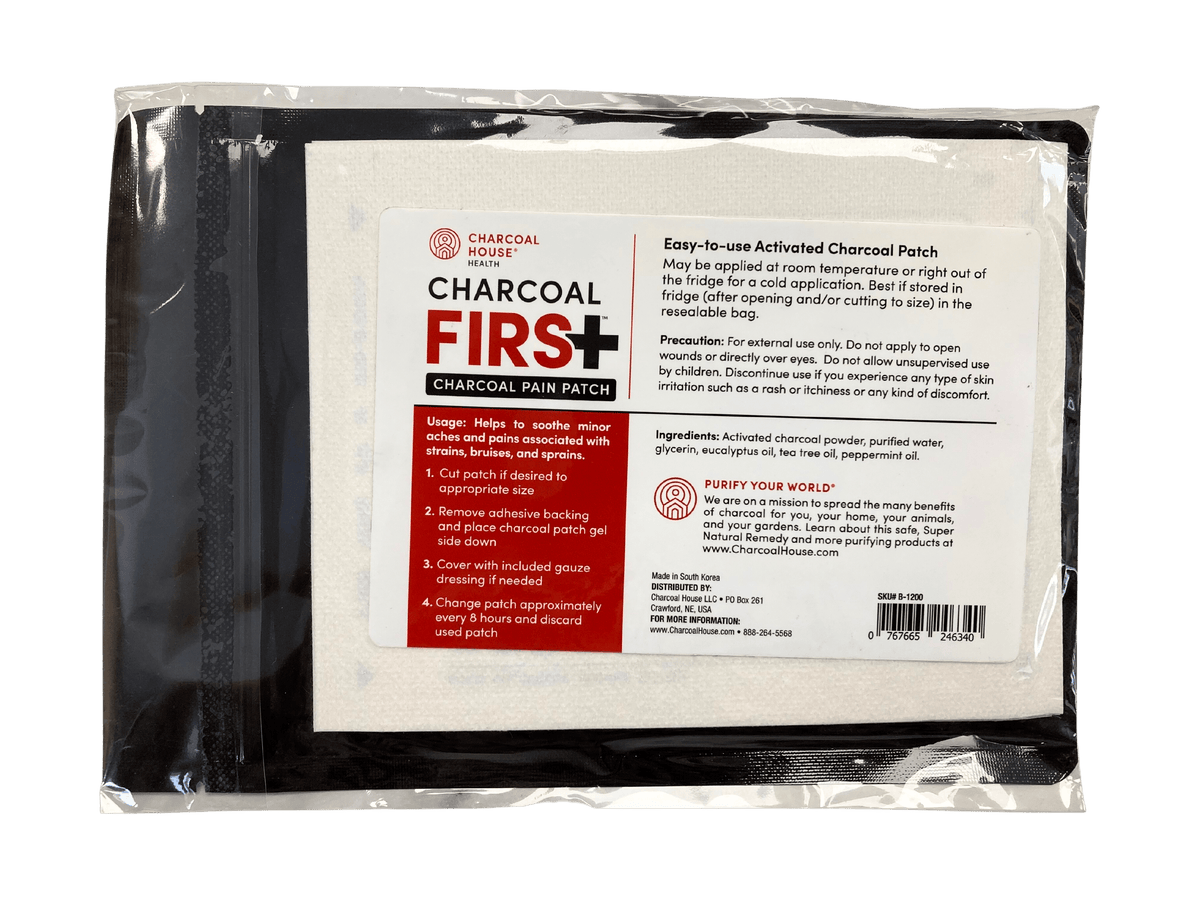 Pain Patches, Charcoal, Eucalyptus - Country Life Natural Foods