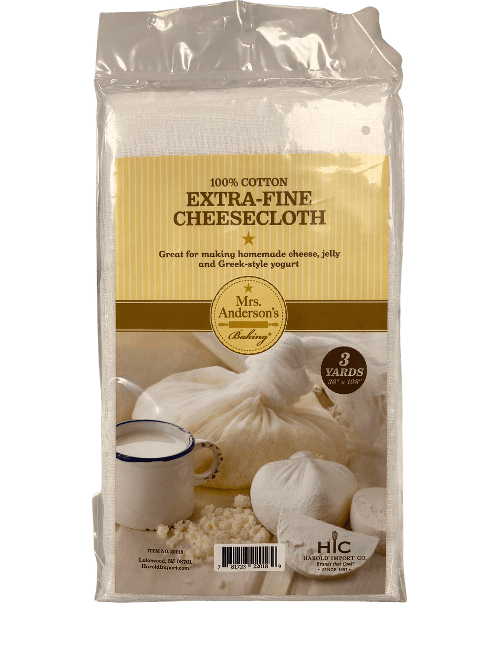 Cheesecloth, White, Extra - Fine - Country Life Natural Foods