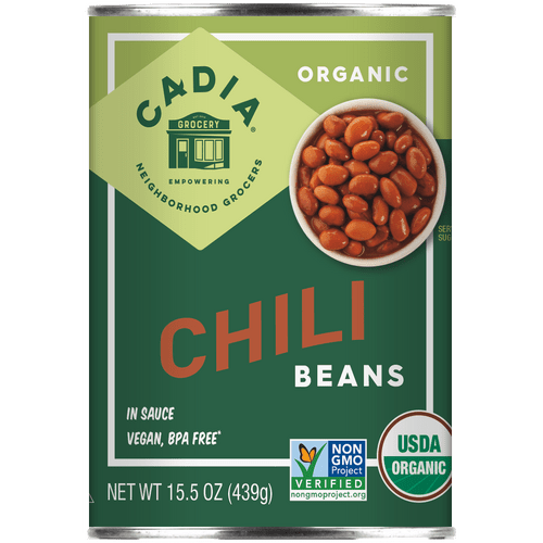 Chili Beans, Organic, Cadia, Beans - Country Life Natural Foods