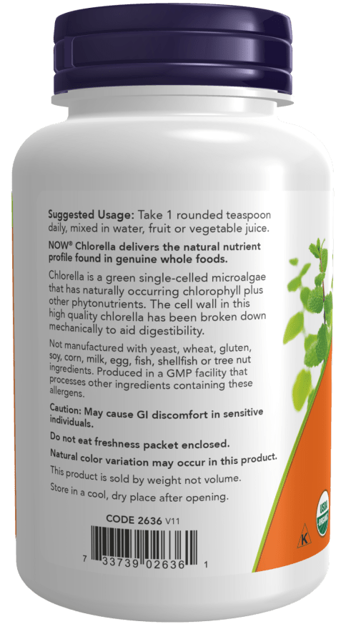Chlorella Pure Powder, Organic, Vitamins & Supplements - Country Life Natural Foods