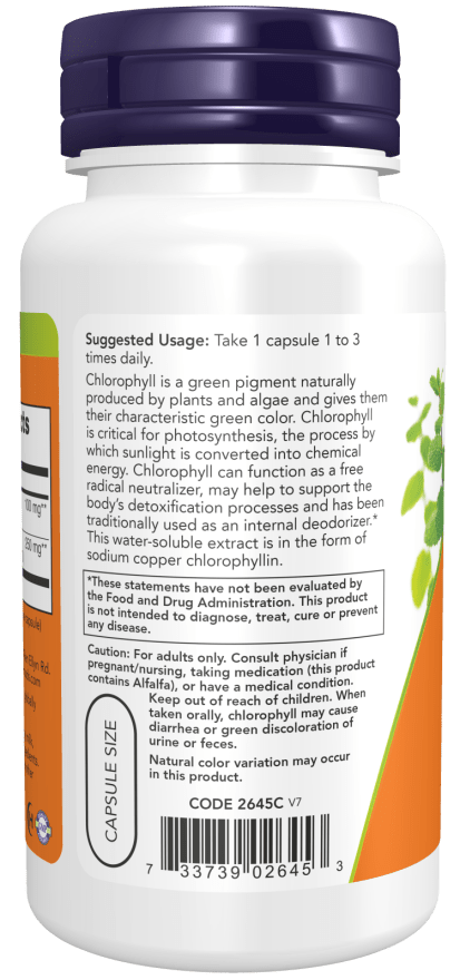 
                  
                    Chlorophyll 100 mg - Country Life Natural Foods
                  
                