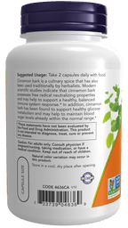 Cinnamon Bark 600 mg, Vitamins & Supplements - Country Life Natural Foods