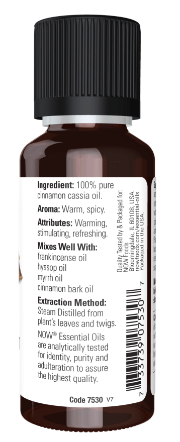Cinnamon Cassia Essential Oil, Essential Oils - Country Life Natural Foods