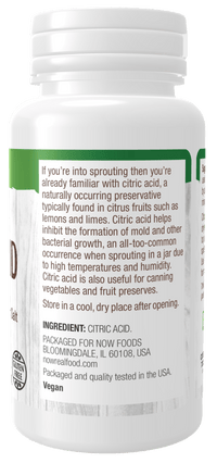 
                  
                    Citric Acid Non - GMO - Country Life Natural Foods
                  
                
