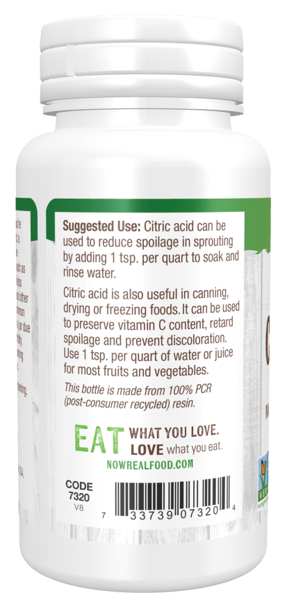 Citric Acid Non-GMO - Country Life Natural Foods