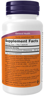 CoQ10 200mg, Vitamins & Supplements - Country Life Natural Foods