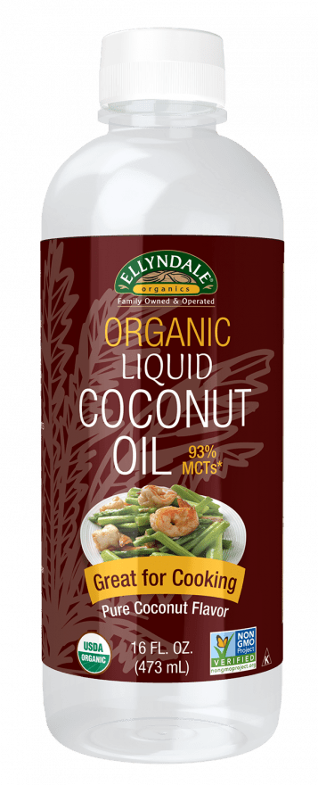 Coconut Cooking Oil, Liquid, Organic - Country Life Natural Foods