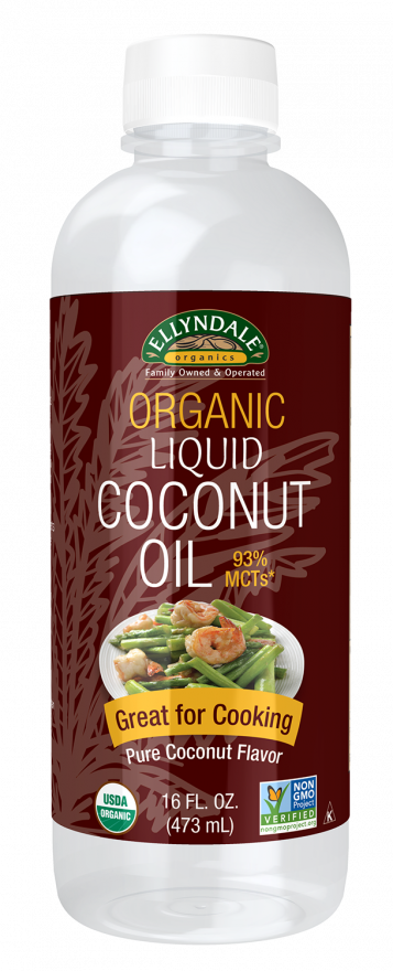 Coconut Cooking Oil, Liquid, Organic