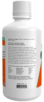 Colloidal Minerals - Essential Trace Minerals, Plant Derived, Unflavored, Vitamins & Supplements - Country Life Natural Foods