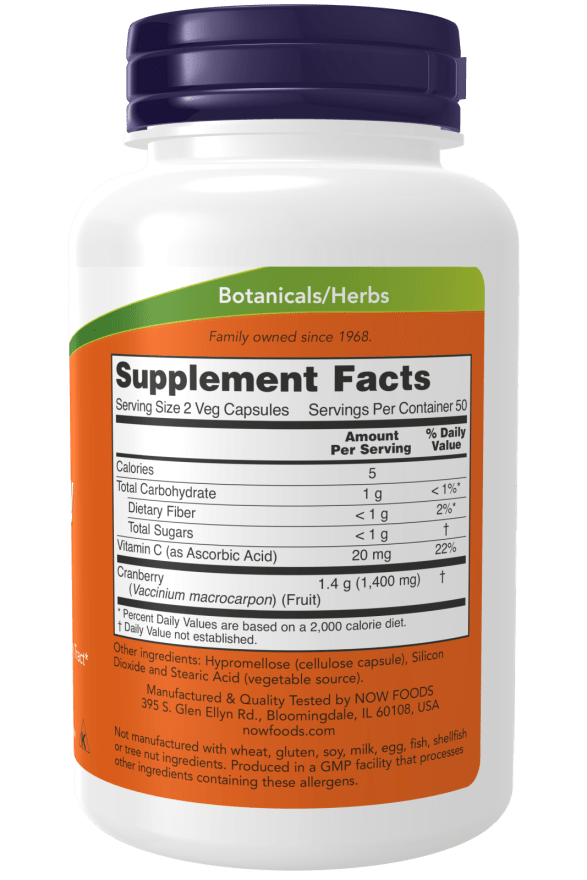Cranberry 700mg - Country Life Natural Foods
