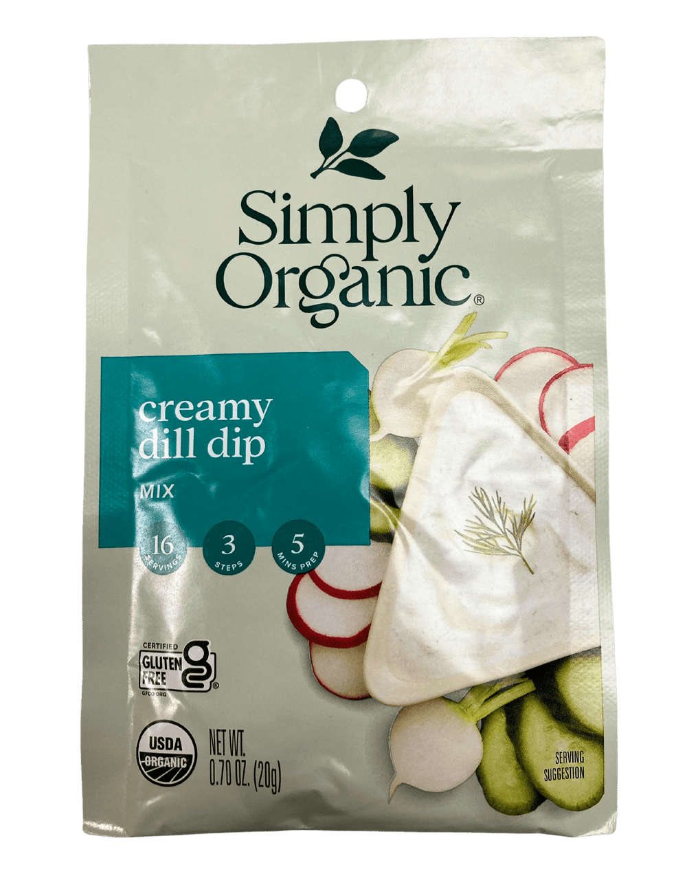 Dip Mix, Creamy Dill - Country Life Natural Foods