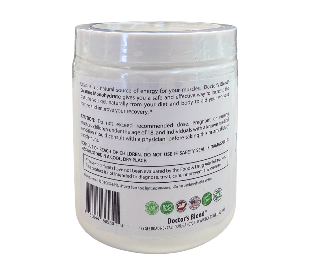 Creatine Monohydrate Powder, Doctor's Blend - Country Life Natural Foods