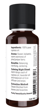 Cypress Essential Oil, Essential Oils - Country Life Natural Foods