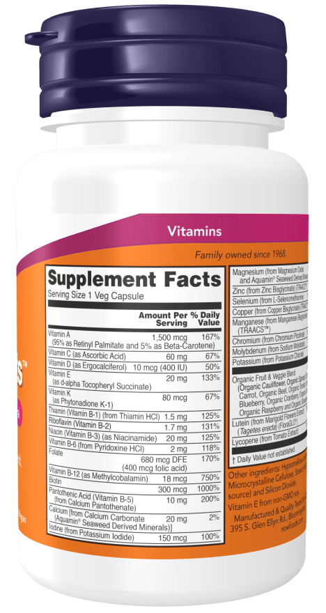 
                  
                    Daily Vits™ Veg Capsules - Multivitamin & Mineral - Country Life Natural Foods
                  
                