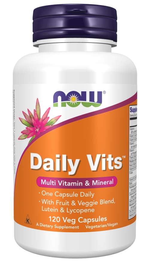 Daily Vits™ Veg Capsules - Multivitamin & Mineral - Country Life Natural Foods